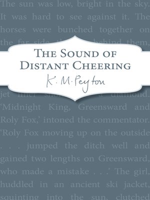 cover image of The Sound of Distant Cheering